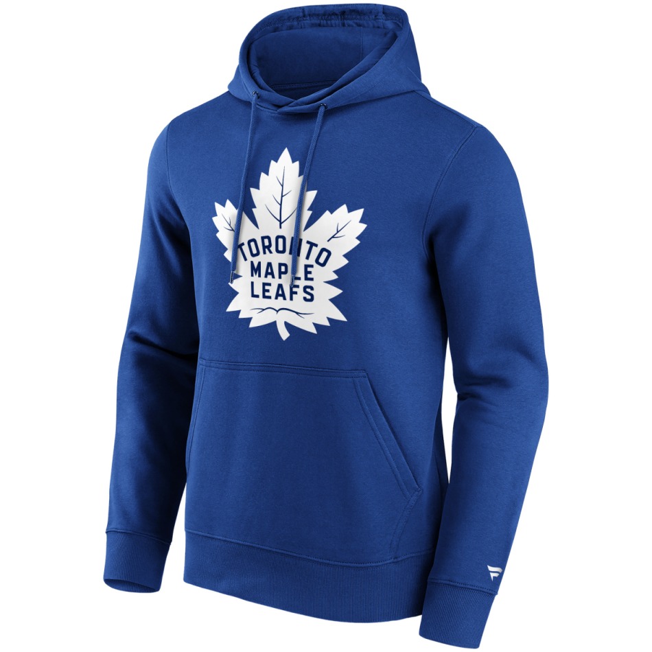 Toronto Maple Leafs pánská mikina s&nbsp;kapucí Primary Logo Graphic Hoodie blue - Toronto Maple Leafs mikiny, bundy, kalhoty