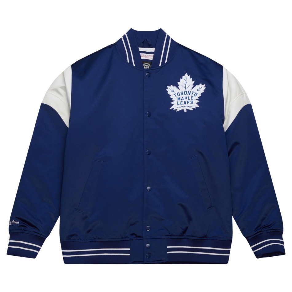 Toronto Maple Leafs pánská bunda NHL Heavyweight Satin Jacket - Toronto Maple Leafs mikiny, bundy, kalhoty