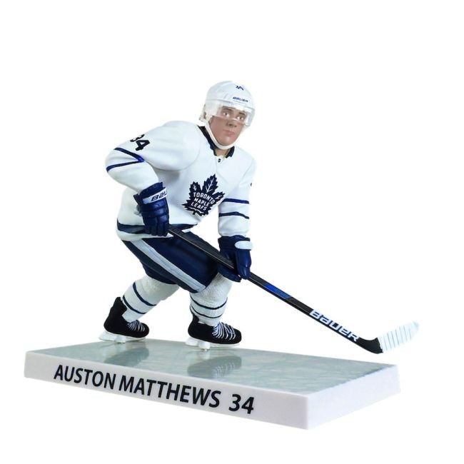 Figurka 34 Auston Matthews Imports Dragon Player Replica Leafs - Toronto Maple Leafs NHL Team Set