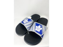 Toronto Maple Leafs pánské pantofle Legacy Velcro Sport Slide Slipper