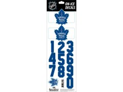 Toronto Maple Leafs samolepky na helmu Decals