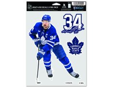 Toronto Maple Leafs samolepky Auston Matthews Multi Use 3 Fan Pack Decal