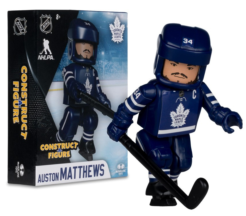 Toronto Maple Leafs figurka Auston Matthews #34 NHL Construct