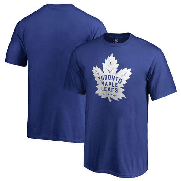 Toronto Maple Leafs pánské tričko blue Primary Logo Royal - Toronto Maple Leafs trička, polo trička, košile