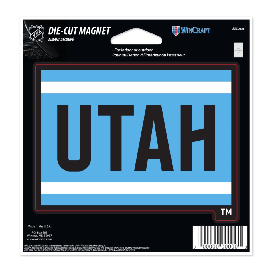 Utah Hockey Club magnetka Die Cut - Utah Hockey Club ostatní suvenýry