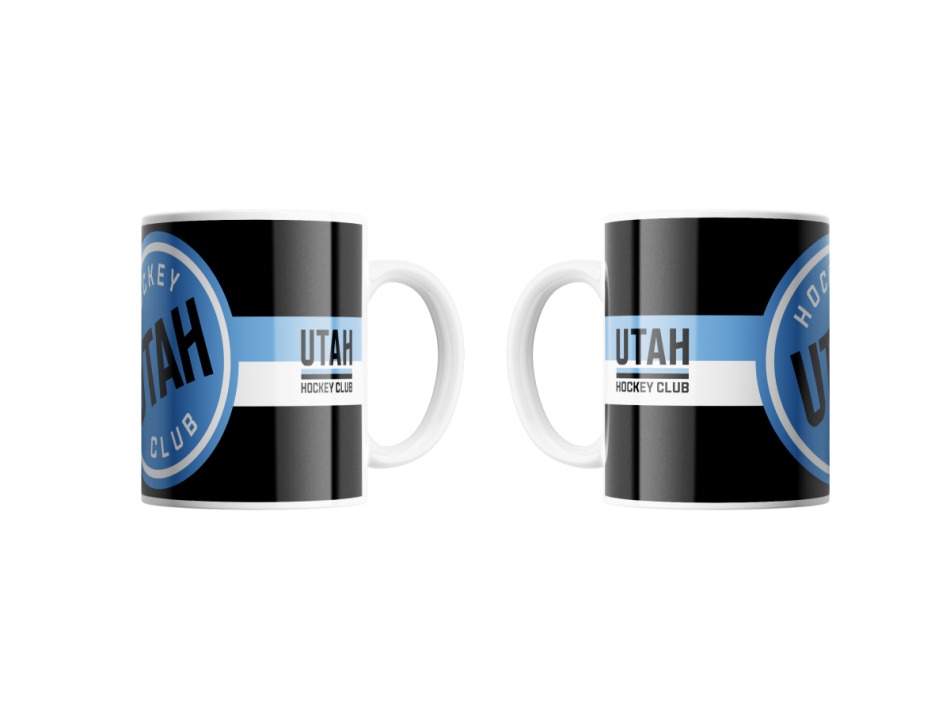 Utah Hockey Club hrníček TRIPLE LOGO (450ml) - Utah Hockey Club sklenice, hrníčky, misky