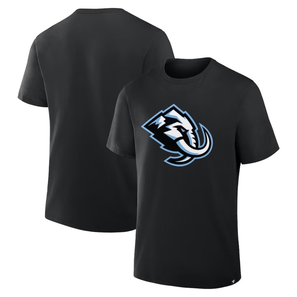 Utah Hockey Club pánské tričko Primary Logo Legacy black - Utah Hockey Club trička, polo trička, košile