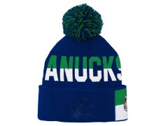Vancouver Canucks dětská zimní čepice Faceoff Jacquard Knit