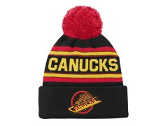 Vancouver Canucks dětská zimní čepice 3Rd Jersey Jacquard Cuff Pom