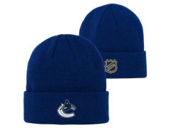 Vancouver Canucks dětská zimní čepice Cuffed Knit blue