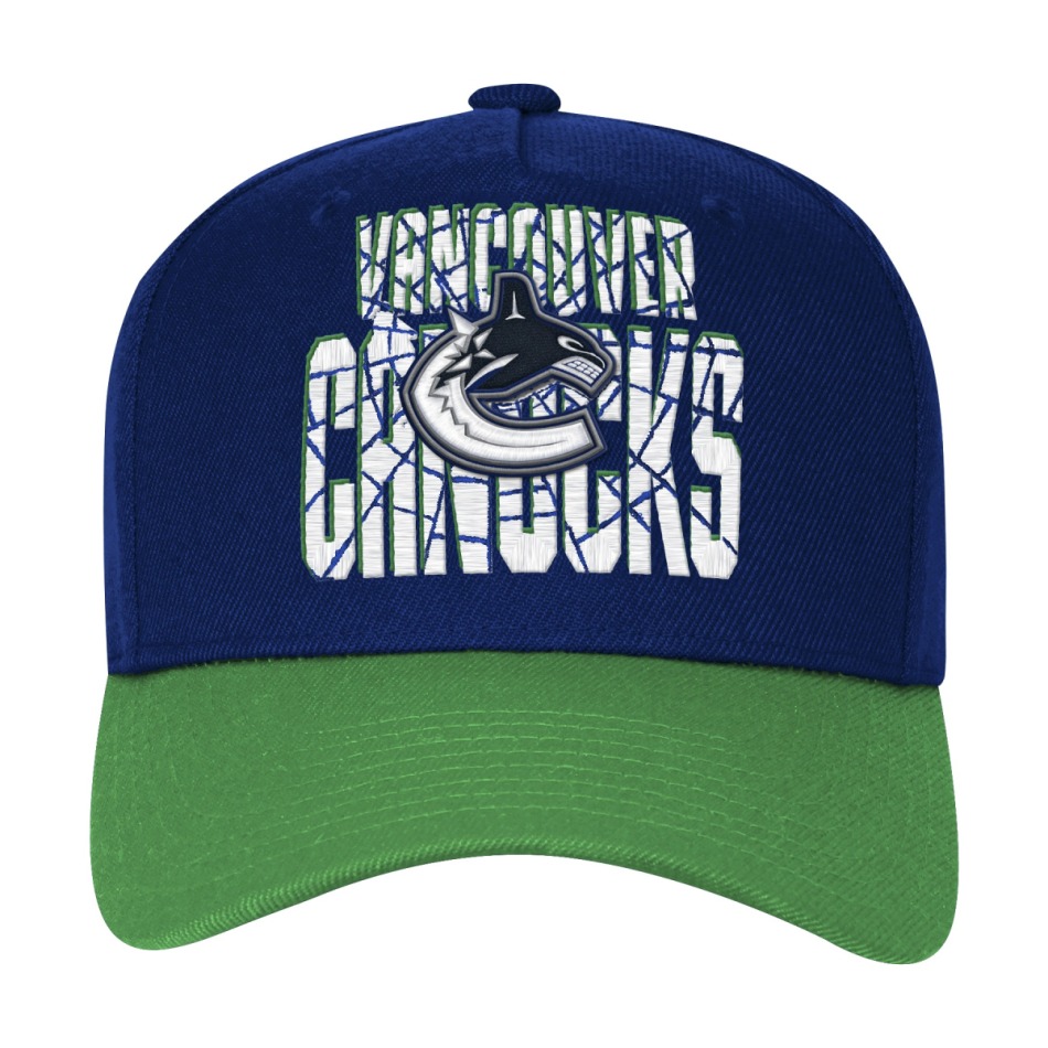 Vancouver Canucks dětská čepice baseballová kšiltovka NHL Icebound Pro Crown