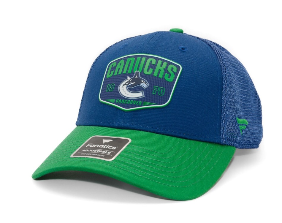 Vancouver Canucks čepice baseballová kšiltovka A/CAP Structured Adjustable Meshback - Vancouver Canucks kšiltovky, čepice, rukavice