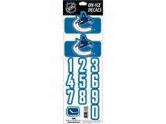 Vancouver Canucks samolepky na helmu Decals Royal