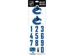 Vancouver Canucks samolepky na helmu Decals