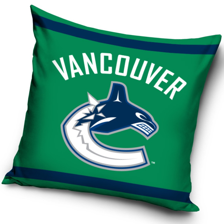 Vancouver Canucks polštářek logo - Vancouver Canucks povlečení, ručníky, deky