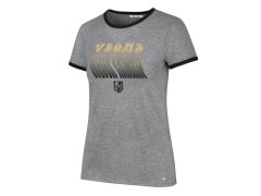 Vegas Golden Knights dámské tričko Letter Ringer grey