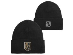 Vegas Golden Knights dětská zimní čepice Cuffed Knit black