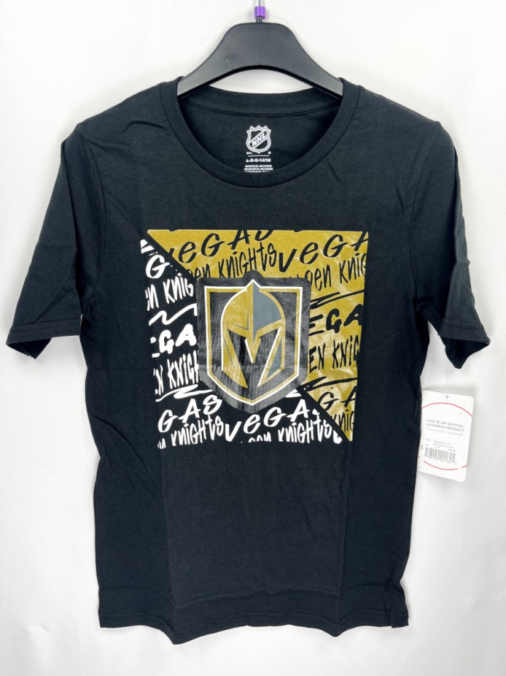 Vegas Golden Knights dětské tričko Divide Ss Ctn Tee - Vegas Golden Knights dětské oblečení