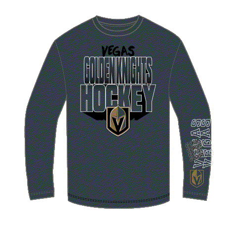 Vegas Golden Knights dětské tričko s dlouhým rukávem Stand Out Ls Ctn