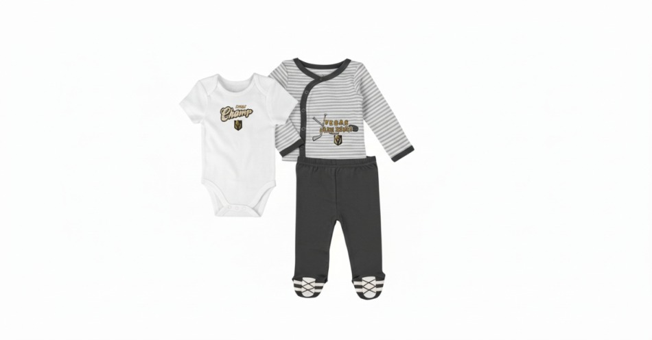 Vegas Golden Knights dětské body 3 Piece Set