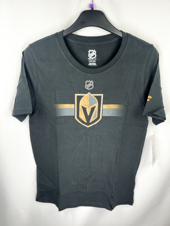 Vegas Golden Knights dětské tričko Apro Logo Ss Ctn Tee grey - Vegas Golden Knights dětské oblečení