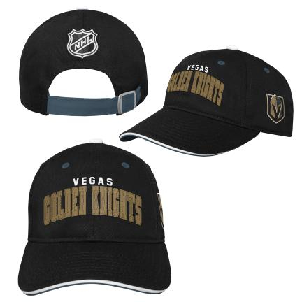 Vegas Golden Knights dětská čepice baseballová kšiltovka Collegiate Arch Slouch - Vegas Golden Knights dětské oblečení