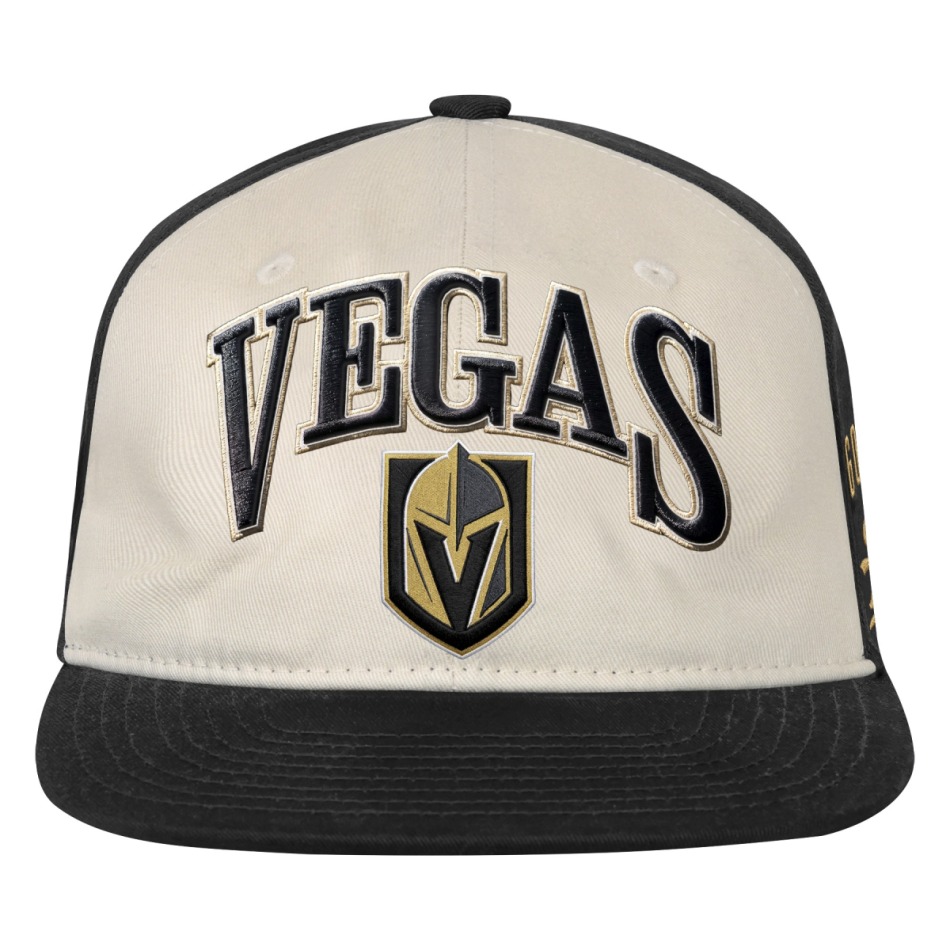 Dětská kšiltovka Vegas Golden Knights NHL Flatbrim Arch Deadstock Snapback - Vegas Golden Knights dětské oblečení