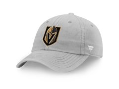 Vegas Golden Knights čepice baseballová kšiltovka NHL Core Grey Curved Unstructured Strapback Cap
