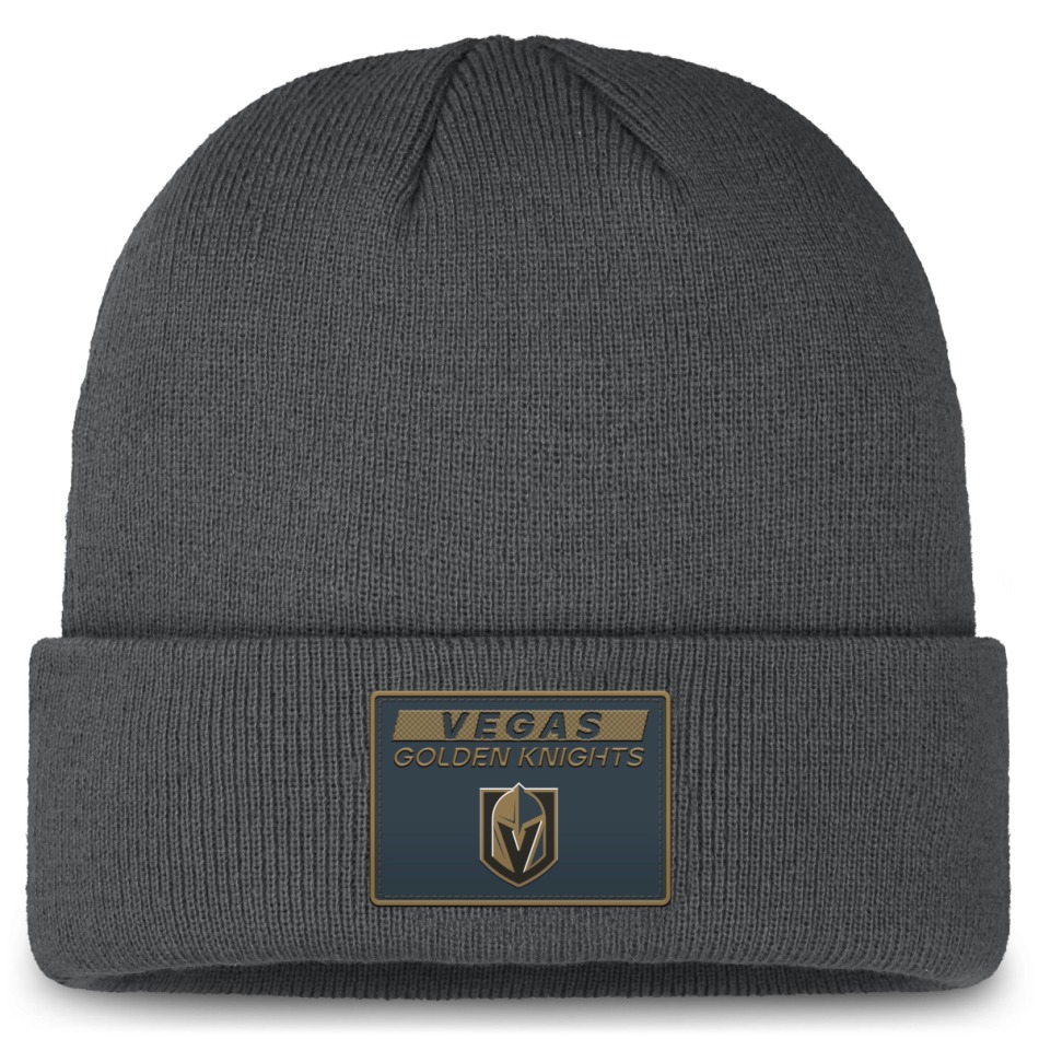 Vegas Golden Knights zimní čepice Authentic Pro Rink Prime Cuffed Beanie - Vegas Golden Knights kšiltovky, čepice, rukavice