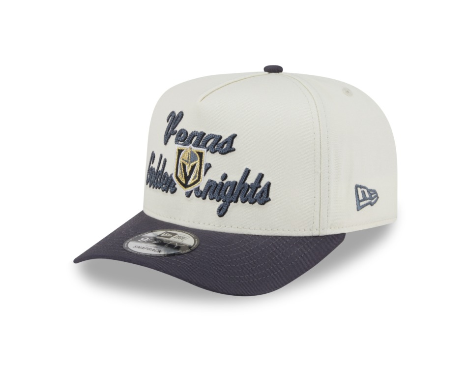 Vegas Golden Knights čepice baseballová kšiltovka New Era 950AF Chainstitch white - Vegas Golden Knights kšiltovky, čepice, rukavice