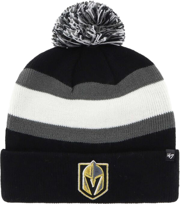 Vegas Golden Knights zimní čepice Breakaway ´47 Cuff Knit black - Vegas Golden Knights kšiltovky, čepice, rukavice