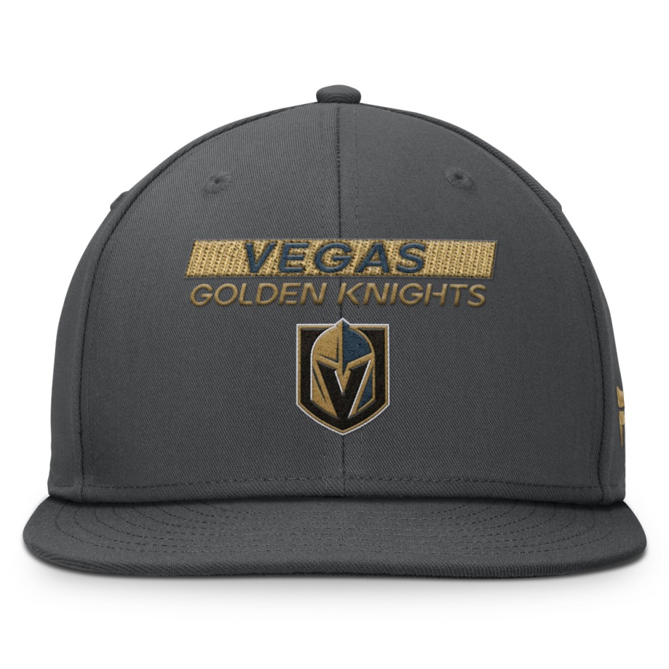 Vegas Golden Knights čepice flat kšiltovka AP Rink Prime Structured Mid Crown Adj. Squarevisor Snapback - Vegas Golden Knights kšiltovky, čepice, rukavice