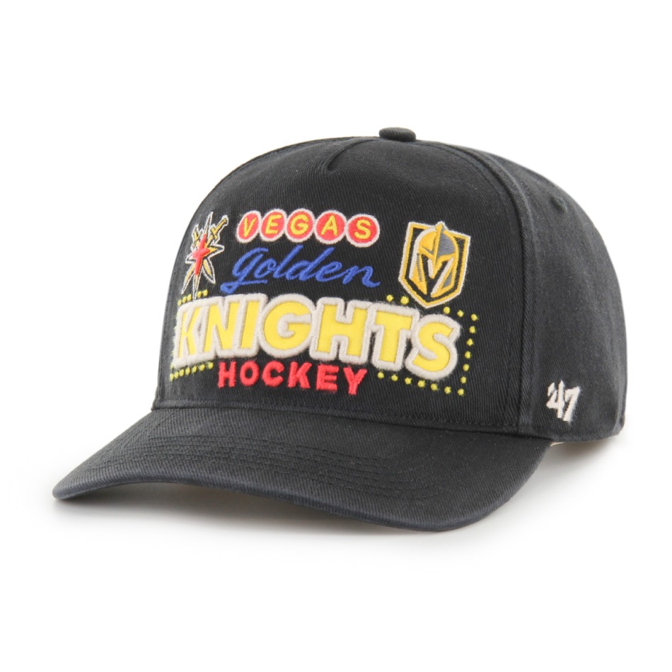 Vegas Golden Knights čepice baseballová kšiltovka Charlton 47 HITCH RF black - Vegas Golden Knights kšiltovky, čepice, rukavice