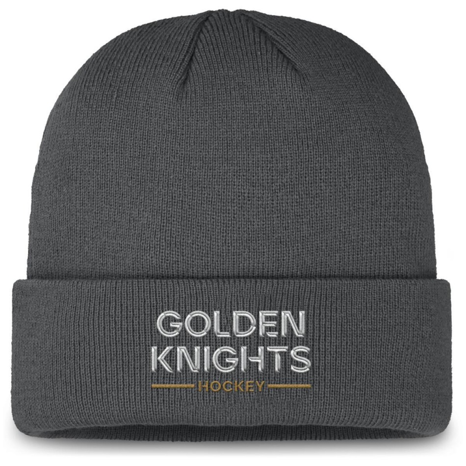 Vegas Golden Knights zimní čepice Authentic Pro A/Cap Cuffed - Vegas Golden Knights kšiltovky, čepice, rukavice