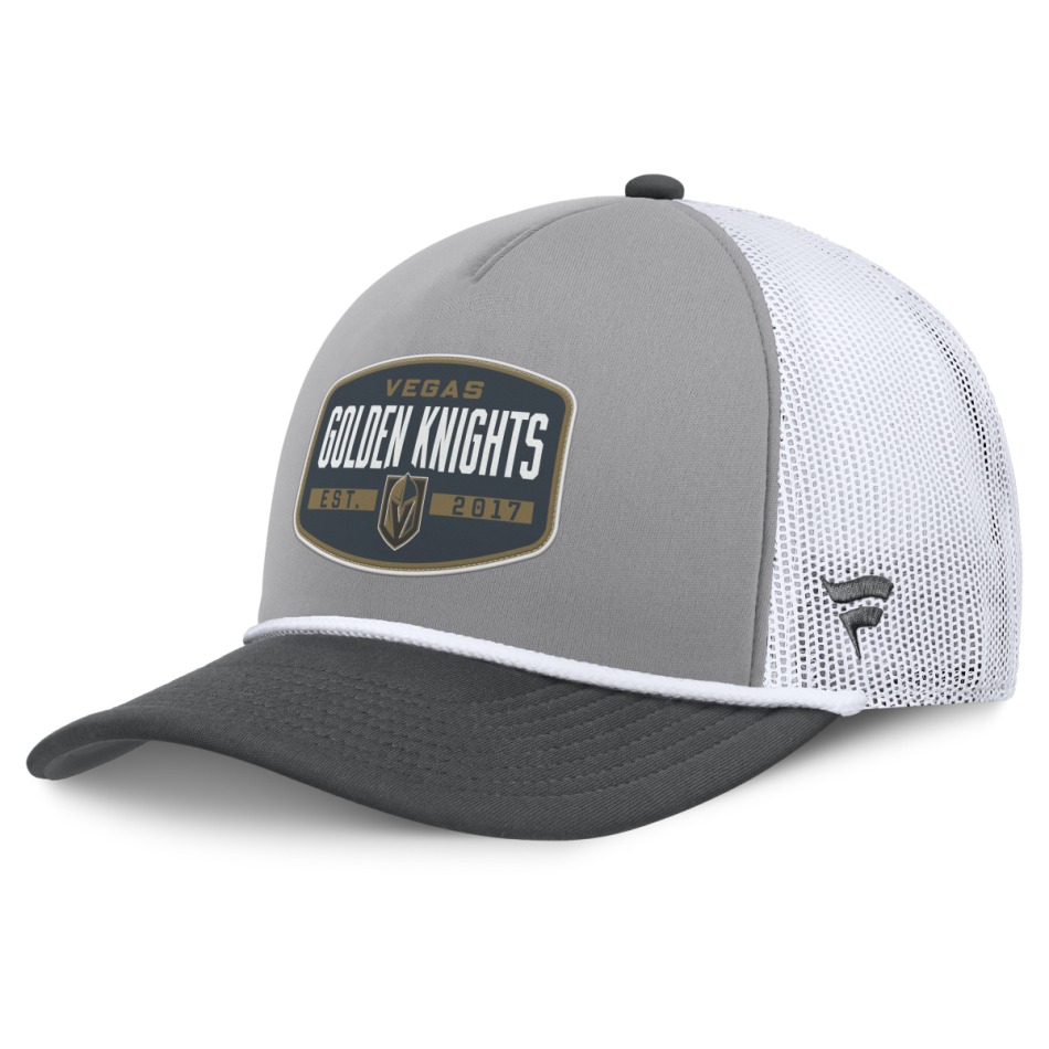 Vegas Golden Knights čepice baseballová kšiltovka Course Adjustable Foam Front A-Frame Meshaback - Vegas Golden Knights kšiltovky, čepice, rukavice
