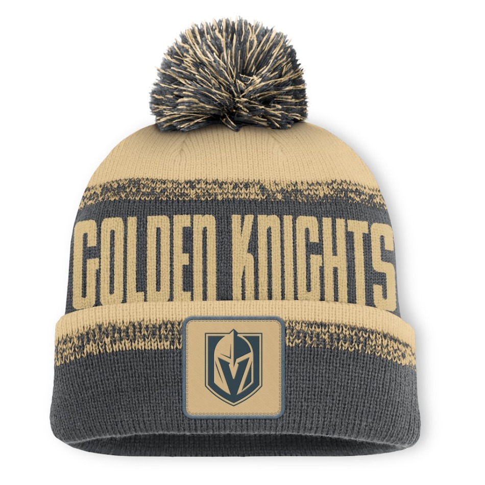 Vegas Golden Knights zimní čepice Thrive Cuffed Pom - Vegas Golden Knights kšiltovky, čepice, rukavice