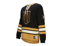 Vegas Golden Knights pánská mikina Heritage Lace-Up Crew Vintage Logo