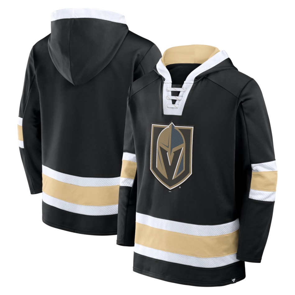 Vegas Golden Knights pánská mikina s&nbsp;kapucí Mens Laced Hockey - Vegas Golden Knights mikiny, bundy, kalhoty