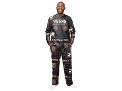 Vegas Golden Knights pánské pyžamo Ugly Holiday Pajamas NHL