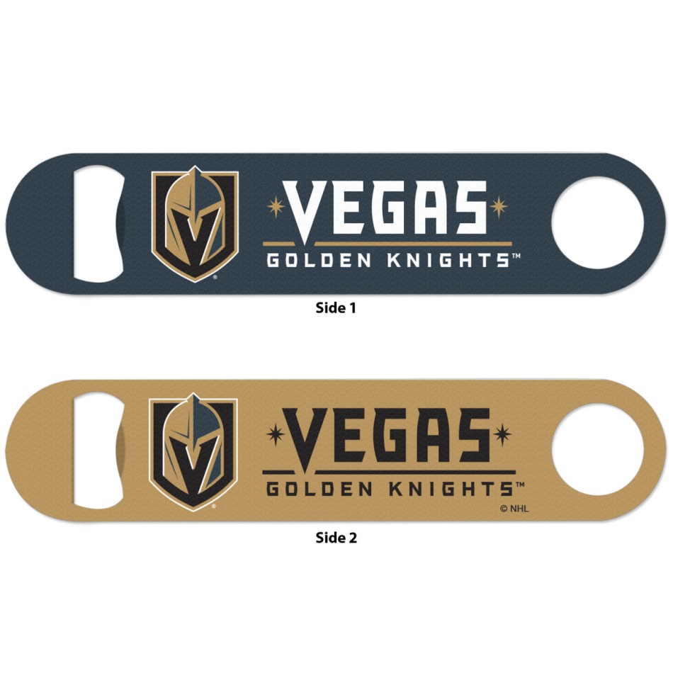 Vegas Golden Knights otvírák Metal 2 Sided - Vegas Golden Knights ostatní suvenýry