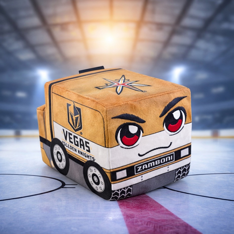 Vegas Golden Knights plyšová rolba Zamboni