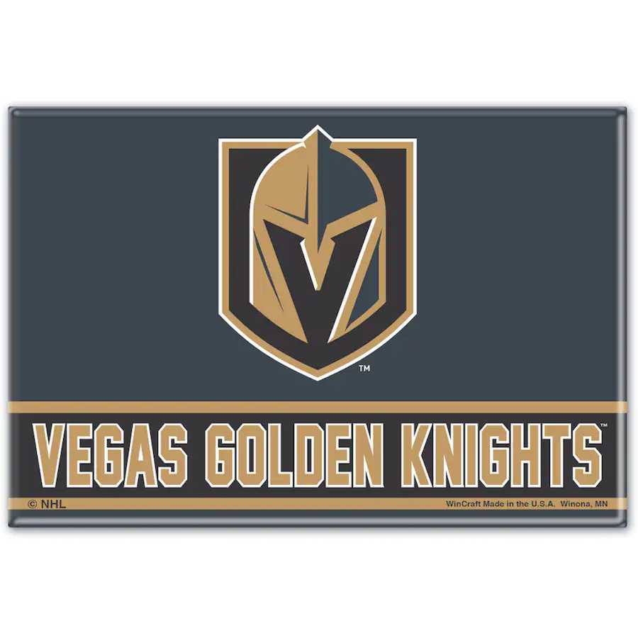 Vegas Golden Knights magnetka logo - Vegas Golden Knights ostatní suvenýry