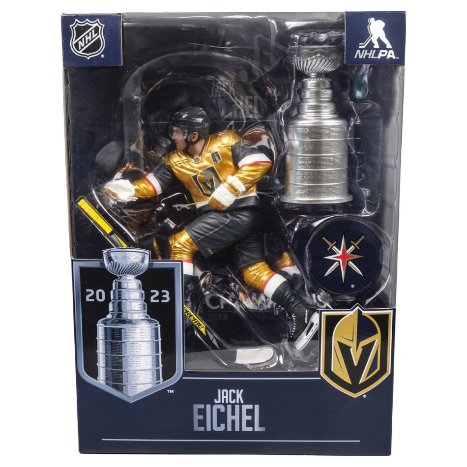 Vegas Golden Knights figurka Jack Eichel #9 -2023 Stanley Cup Champions - Vegas Golden Knights ostatní suvenýry