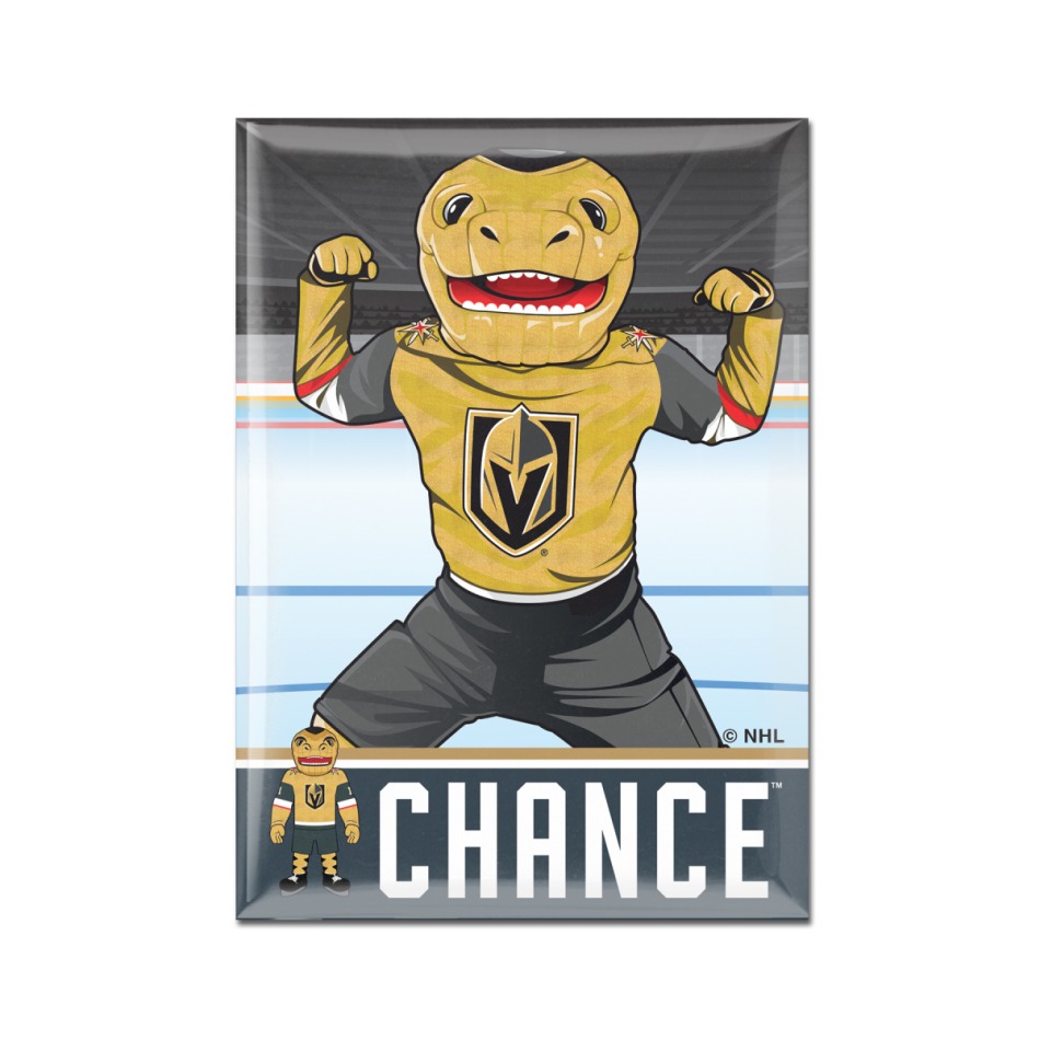 Vegas Golden Knights magnetka Metal Mascot - Vegas Golden Knights ostatní suvenýry