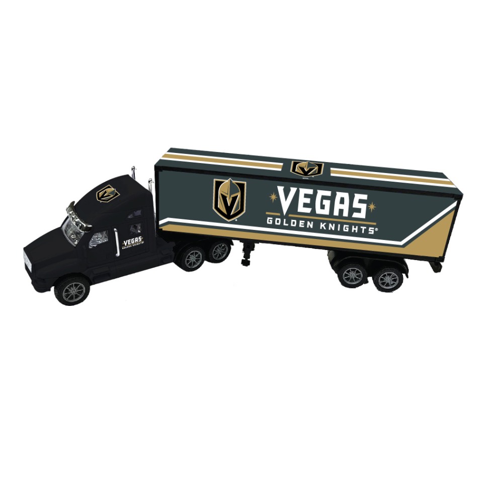 Vegas Golden Knights kamion 18-Wheeler Big Rig Truck Black - Vegas Golden Knights ostatní suvenýry