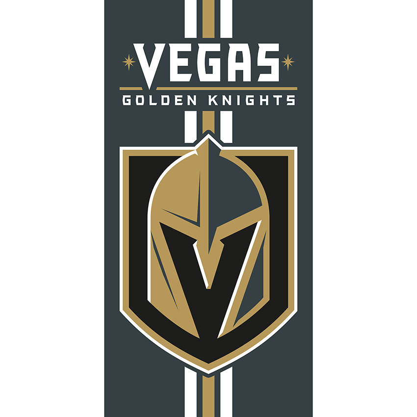 Vegas Golden Knights plážová osuška Prestige - Vegas Golden Knights povlečení, ručníky, deky