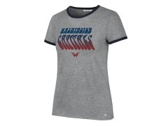 Washington Capitals dámské tričko Letter Ringer grey
