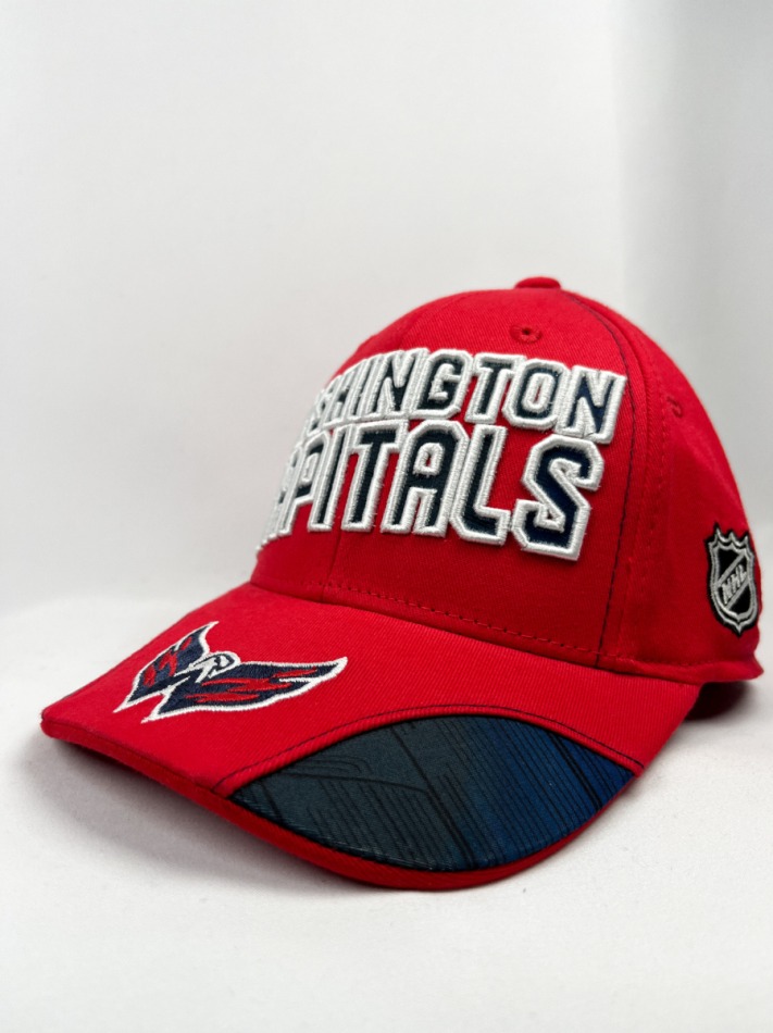 Washington Capitals dětská čepice baseballová kšiltovka Redline Cut and Sew Flex