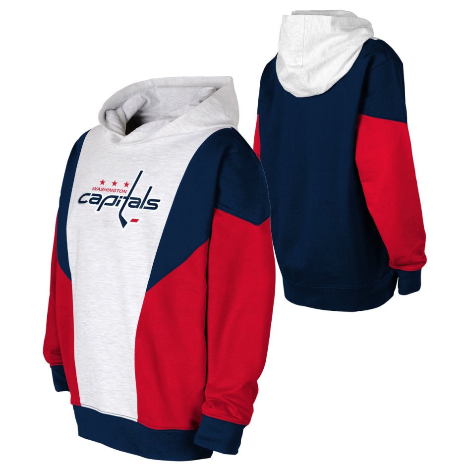 Washington Capitals dětská mikina s&nbsp;kapucí Champion League Fleece Hood - Washington Capitals dětské oblečení