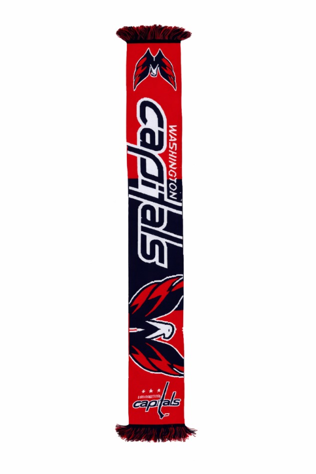 Washington Capitals zimní šála Big Logo Scarf Red Blue